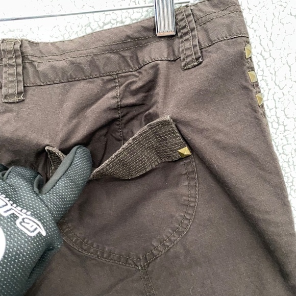 Denver Hayes Shorts Womens 12 Vintage Contemporary Fit Pockets Double Button Zip - Picture 10 of 13